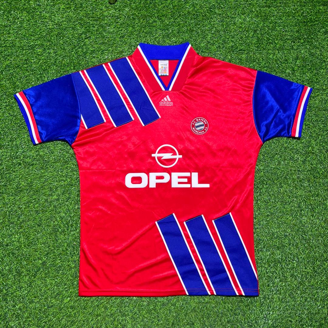 Mehmet Scholl #7 Bayern München 1993 1995 Heim Retro Fußballtrikot