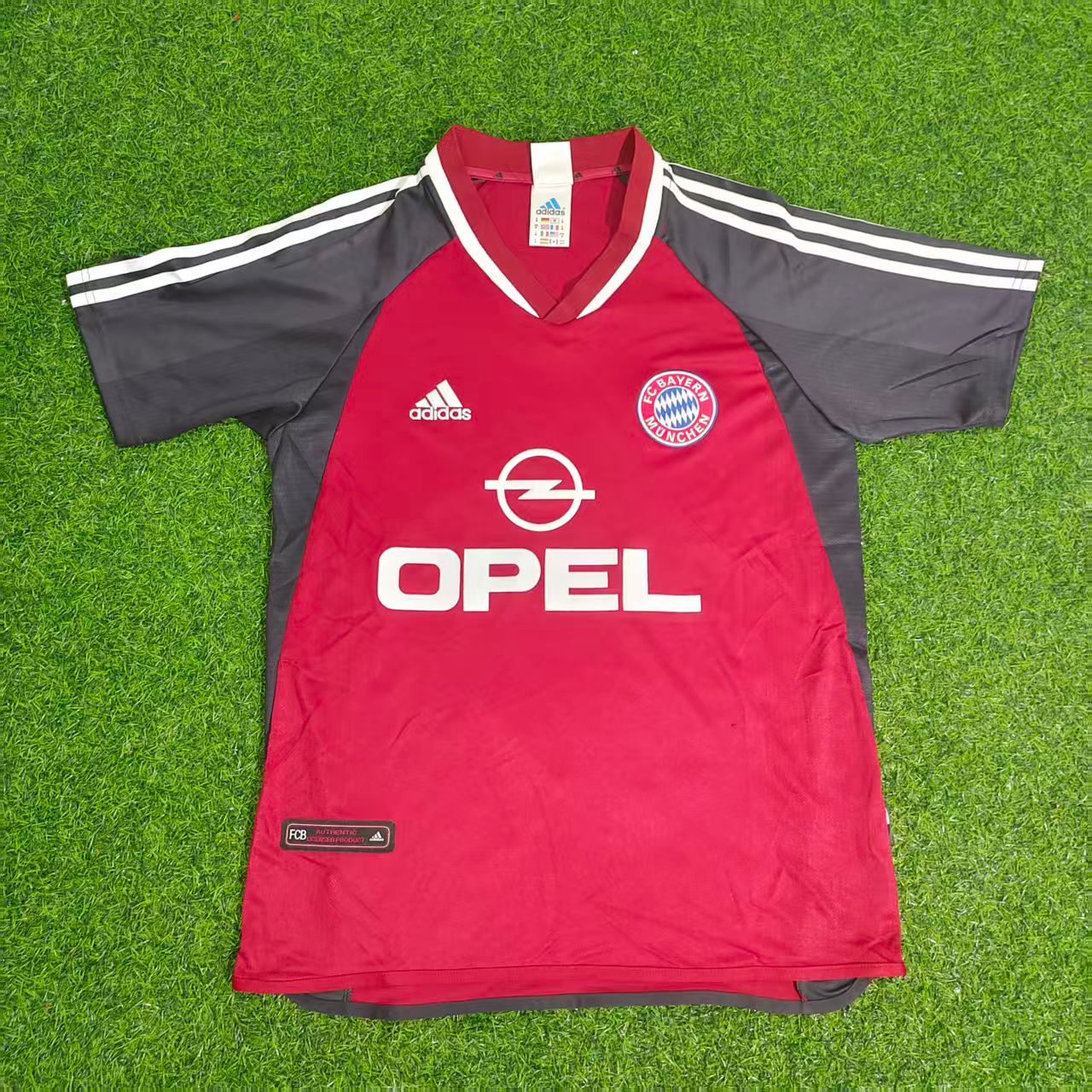 Mehmet Scholl Bayern Munich 2001/2002 Red Retro Football Jersey