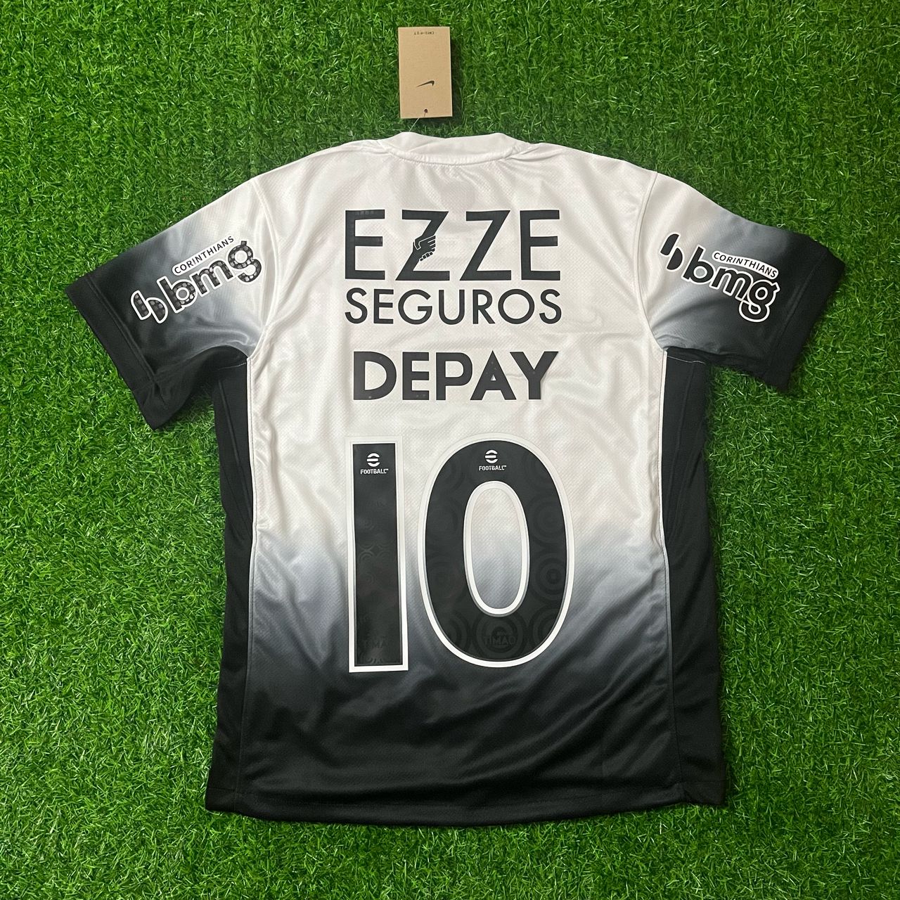 Corinthians Memphis Depay 10 Football Kit Jersey Trikot Maillot Maglia Camiseta