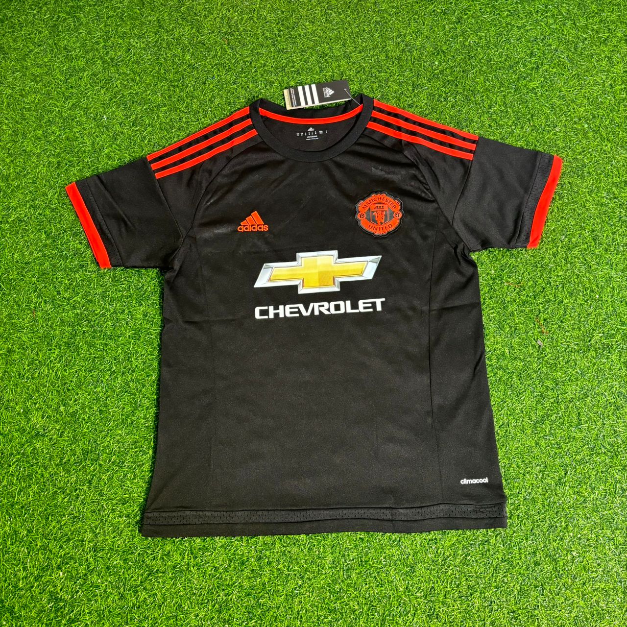 Maillot de football rouge de Memphis Depay pour Manchester United, saison 2015/16