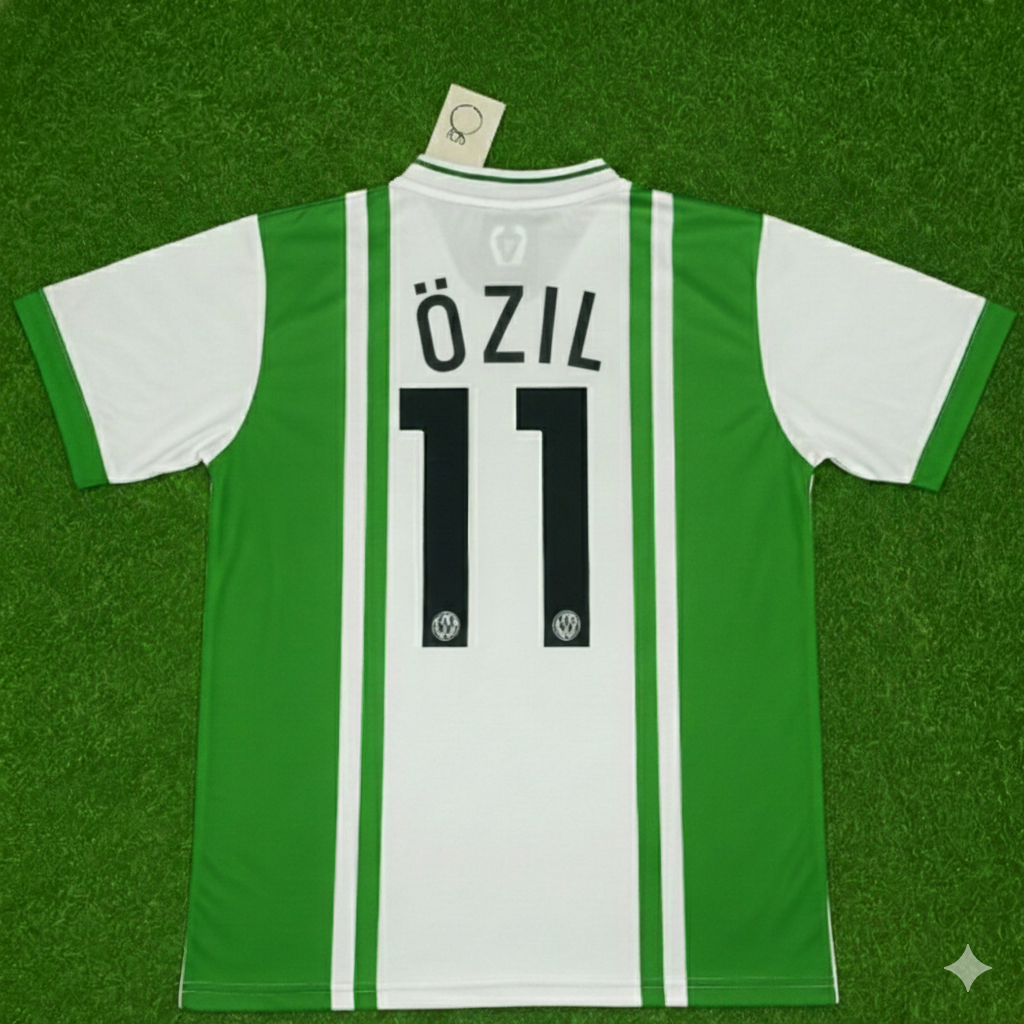 Kit de football rétro Mesut Özil Werder Brême
