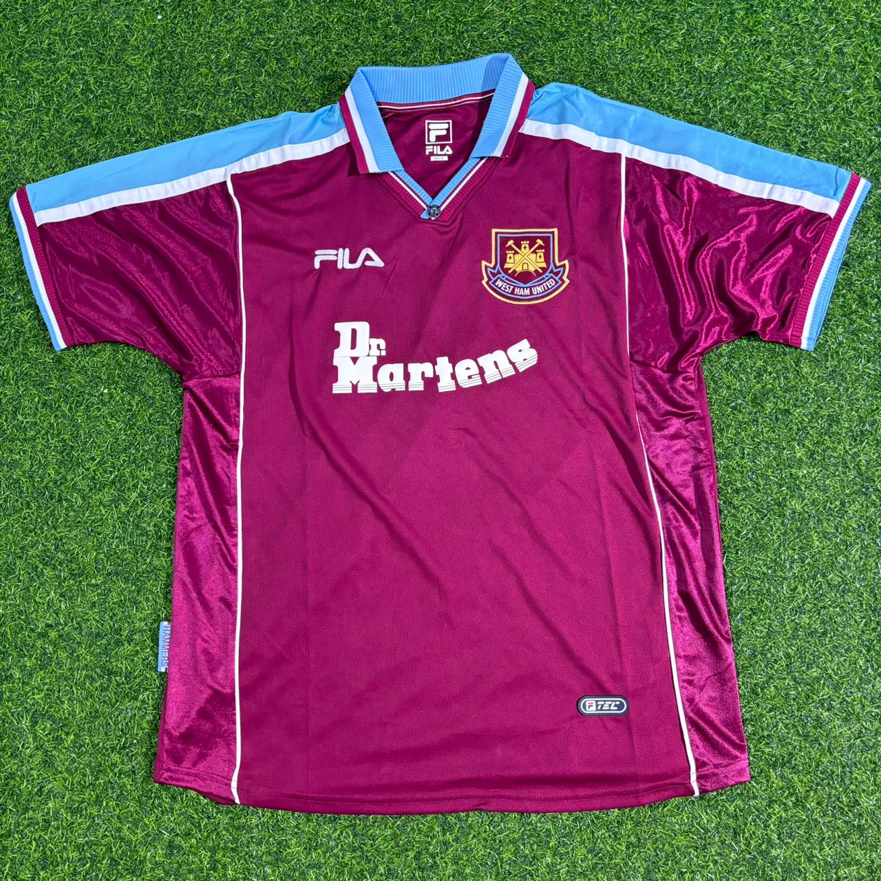 Michael Carrick West Ham 1999-2000 Home Retro Football Jersey