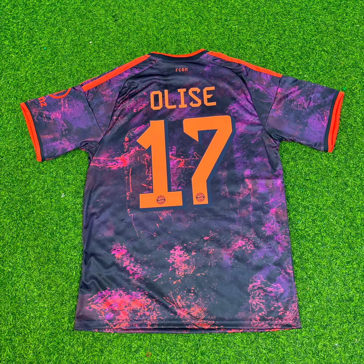 Michael Olise Bayern München 2026 Bundesliga Champions Fußballtrikot