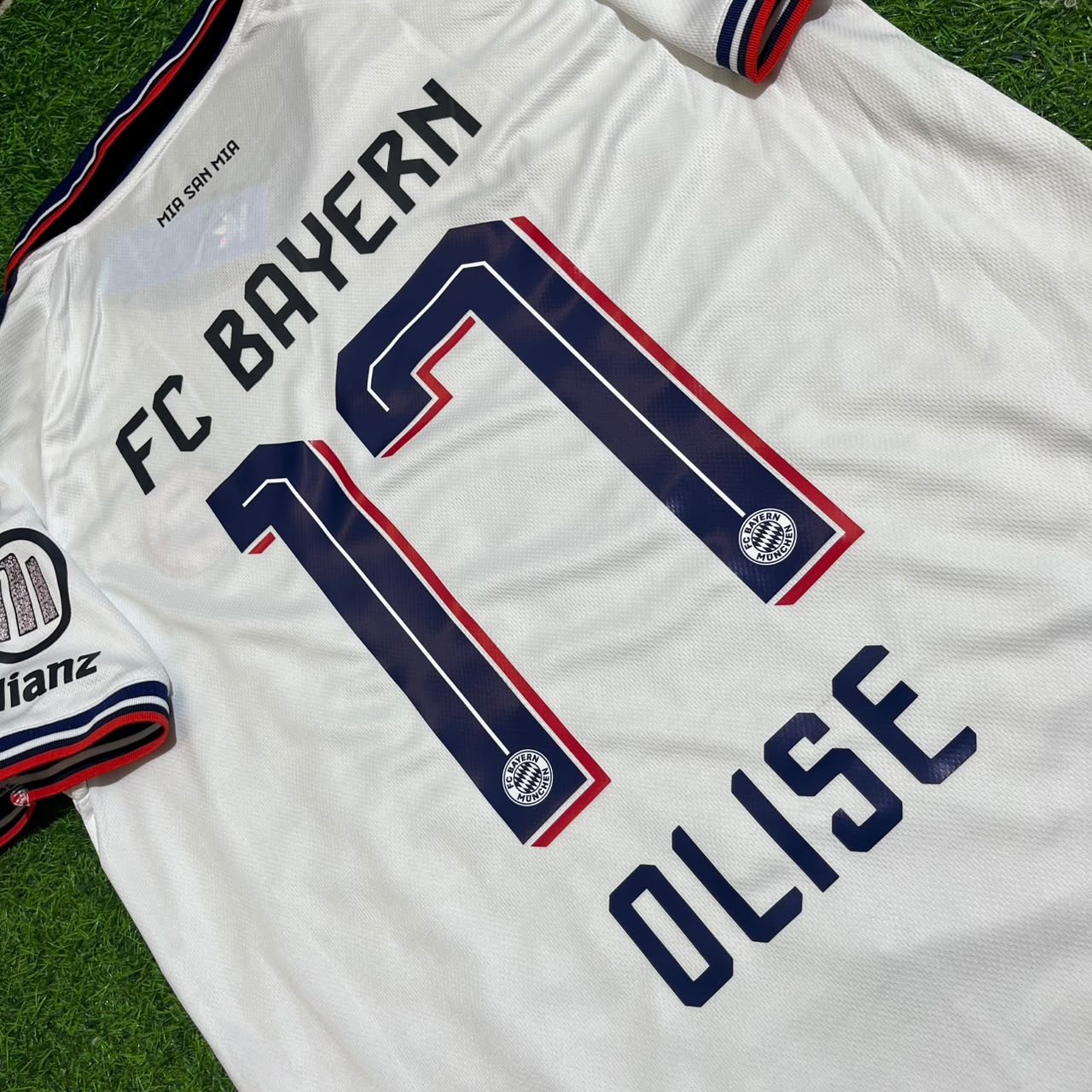 Michael Olise 17 Bayern Munchen 2027 Away New season Trikot Soccer Shirt