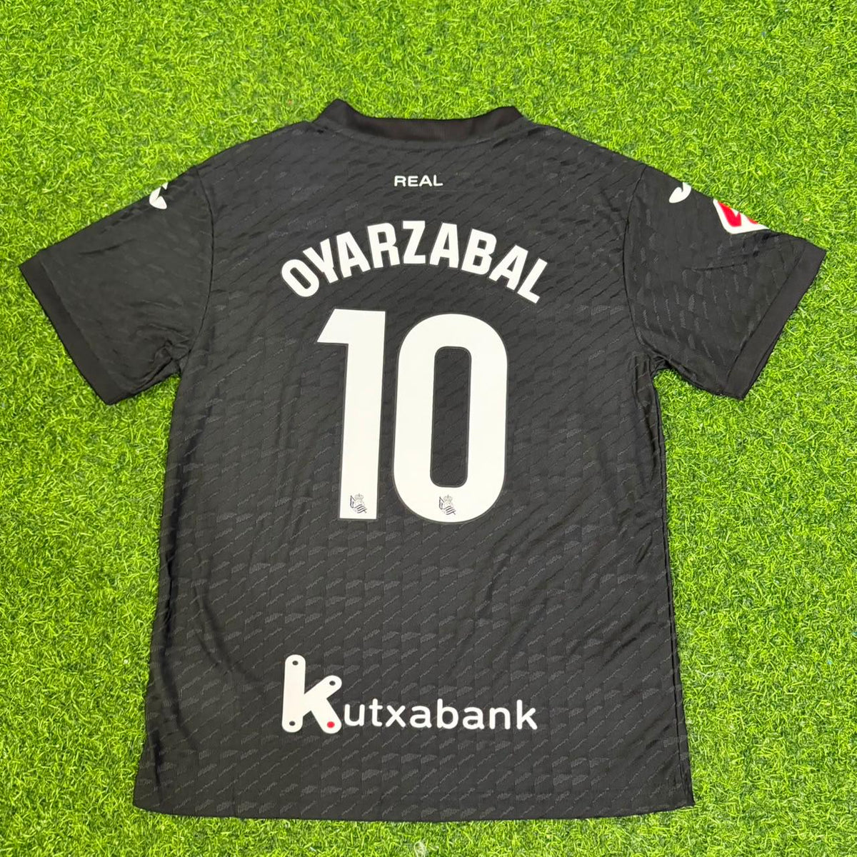 Mikel Oyarzabal Real Sociedad 2027 New Season Away Black Jersey Trikot Maillot Soccer Shirt