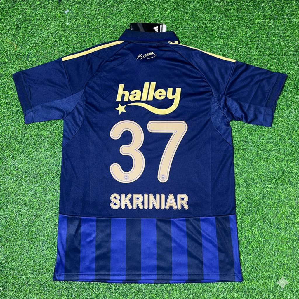 Milan Škriniar 37- Fenerbahçe New Season Football Jersey Kit