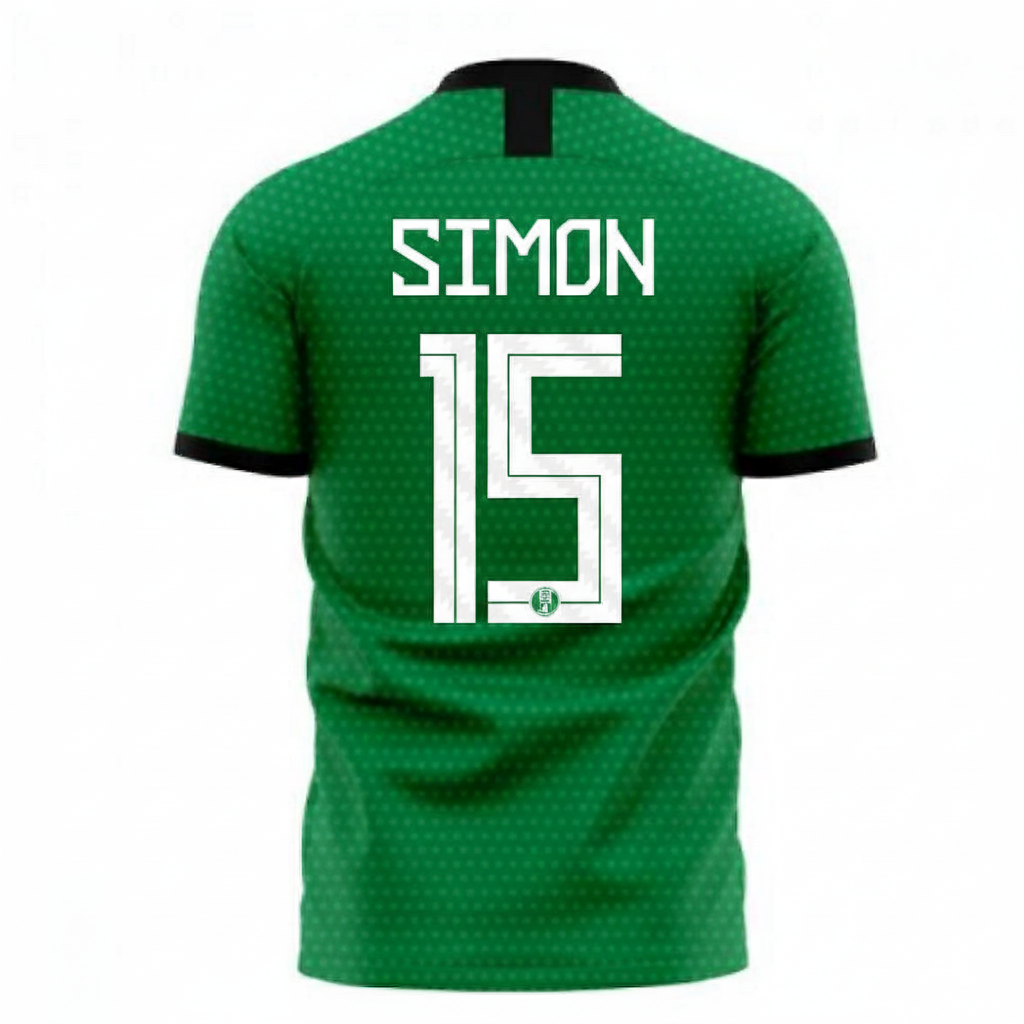 Moses Simon 15- Nigeria 2026 Season Retro Jersey Trikot Maillot