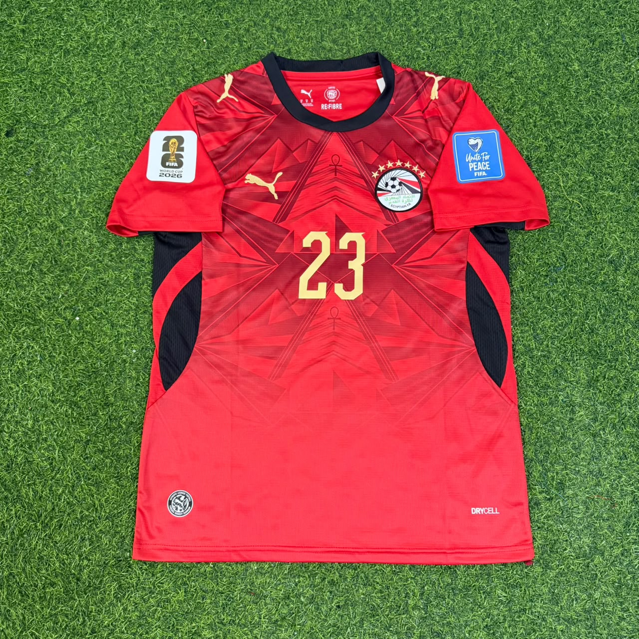 Mostafa Ahmed Shobeir Egypt 2026 World Cup Home Football Jersey