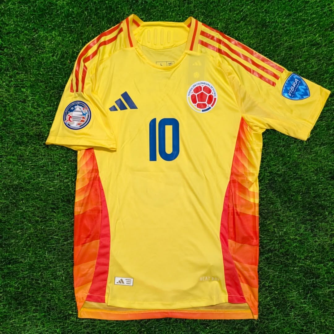 James Rodriguez Colombia Jersey Camiseta Trikot Maglia Soccer Shirt