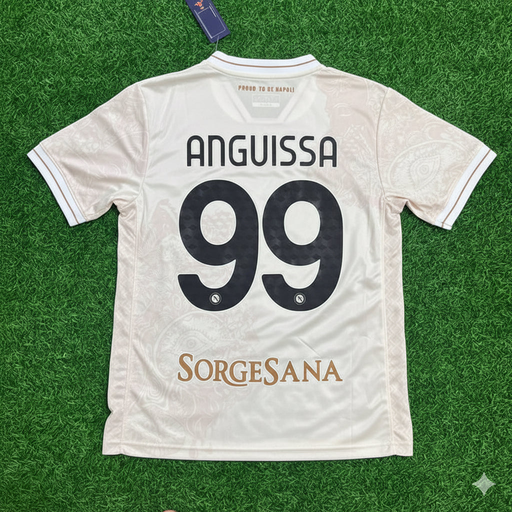 Zambo Anguissa Napoli nouvelle saison Jersey Trikot Maillot maillot de football