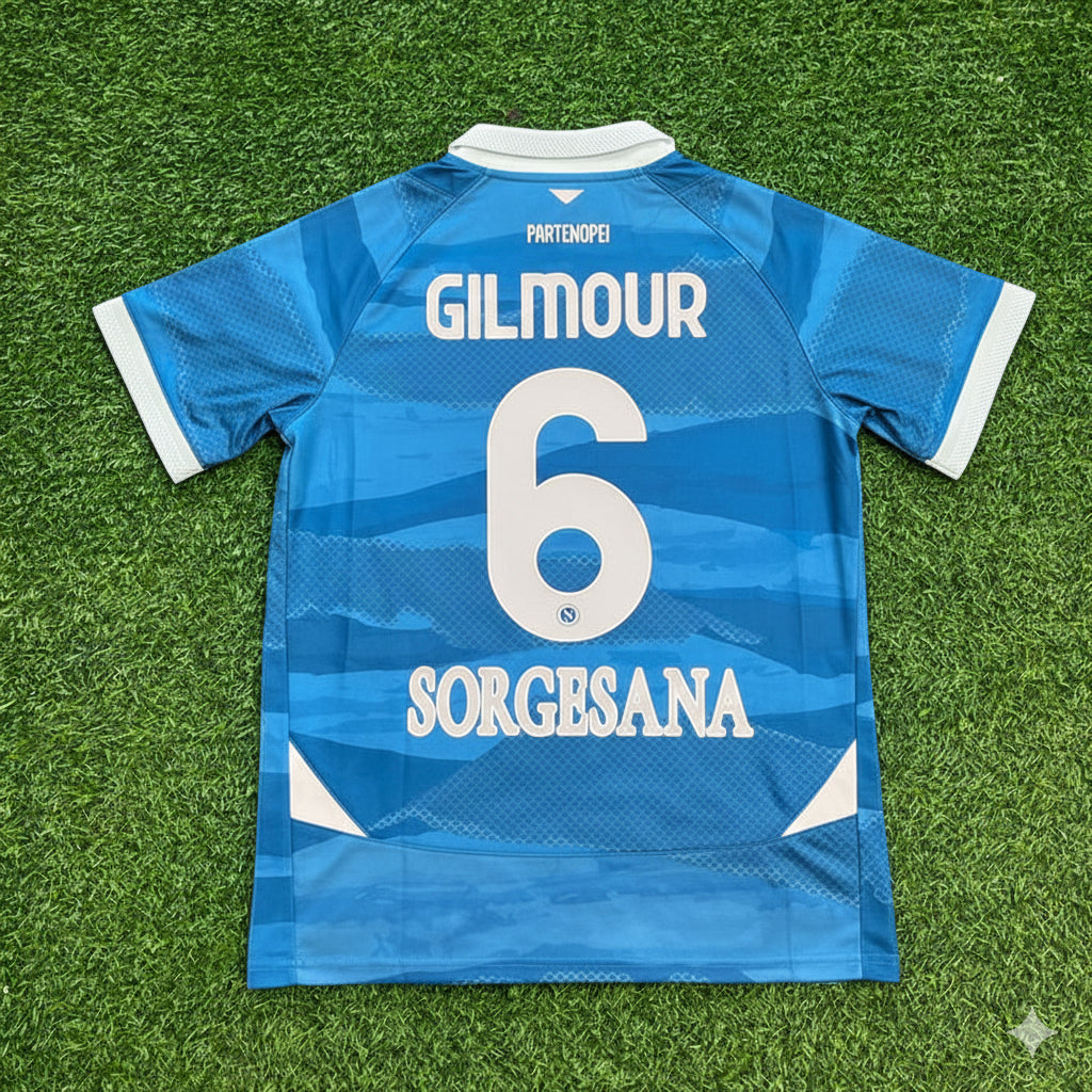 Billy Gilmour Napoli New Season Jersey Trikot Maillot Soccer Shirt