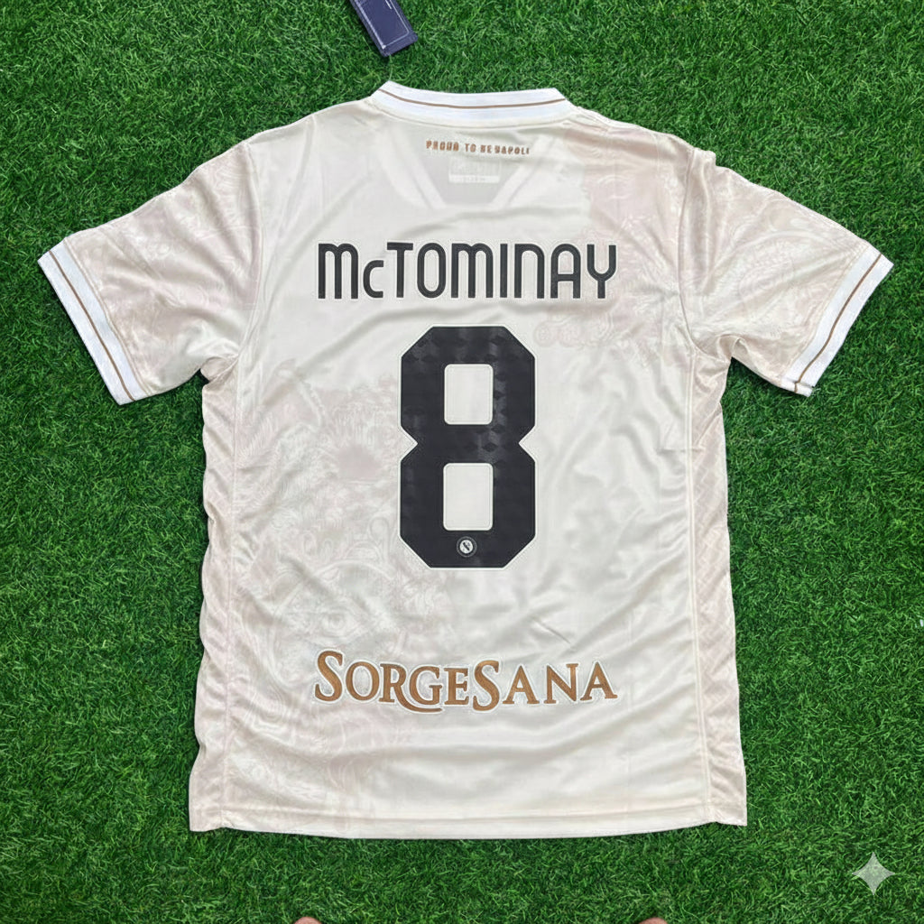 Scott Mctominay Napoli New Season Jersey Trikot Maillot Soccer Shirt