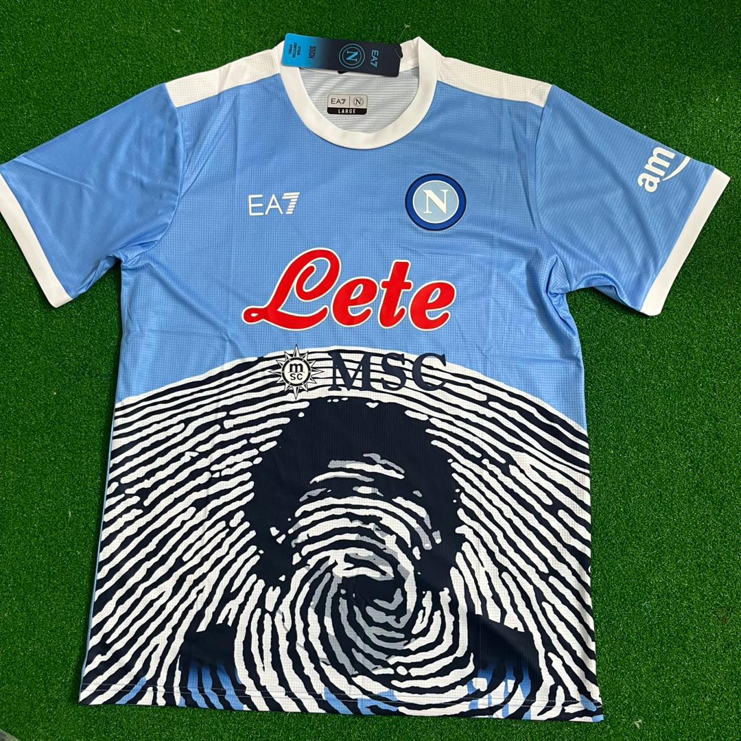 Lorenzo Insigne Napoli 2021-22 Maradona Special Edition Jersey Maillot Maglia Soccer Shirt