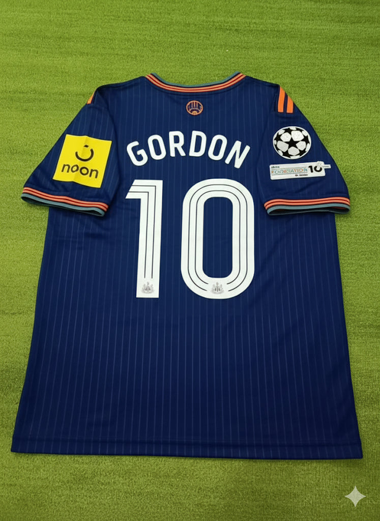 Anthony Gordon Newcastle United Away New Season 2026 Jersey Trikot Maillot Soccer Shirt