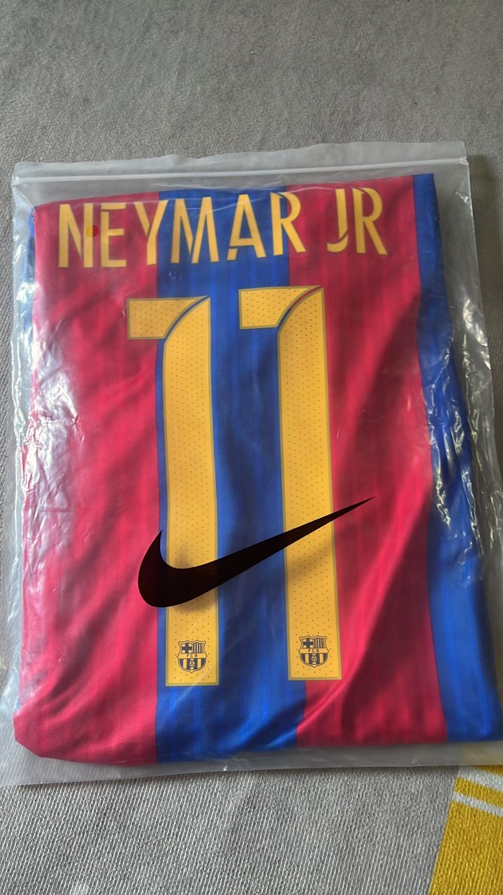 Neymar Jr 11 – FC Barcelona 2016/17 Home Retro Jersey Trikot Maillot