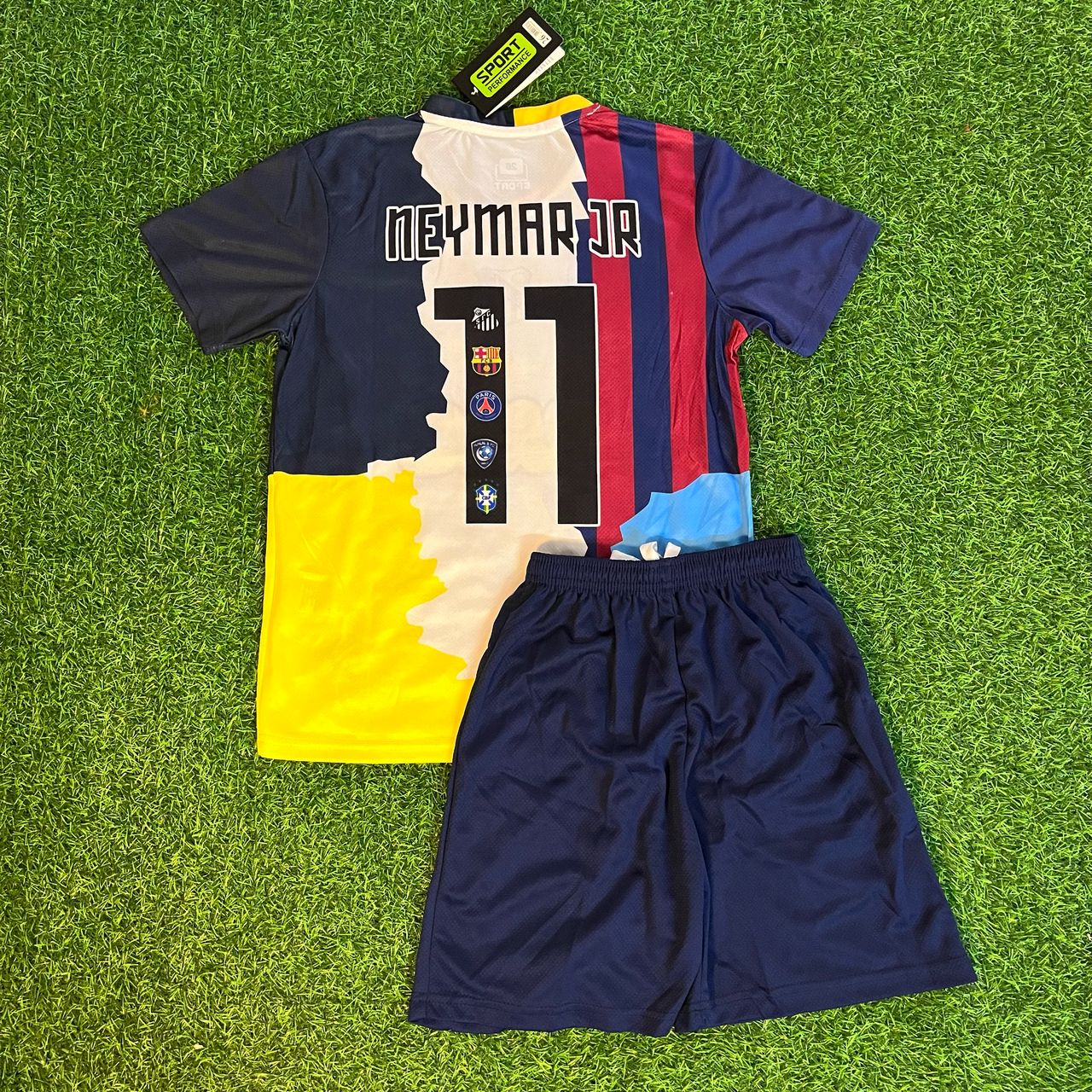 Neymar JR 11 Combo All Teams Special Kids Jersey KinderTrikot Maillot Enfant Soccer Shirt