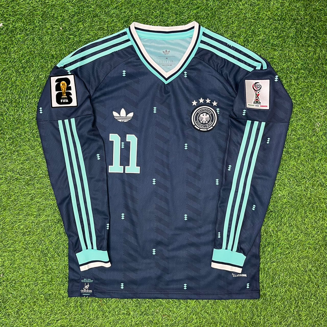 Nick Woltemade Germany 2026 World Cup Away Long Sleeve Football Jersey