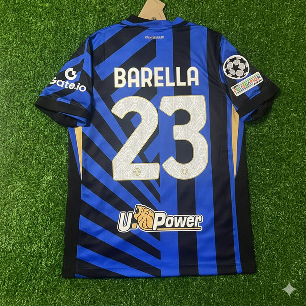 Nicolò Barella Inter New Season Jersey Trikot Maillot