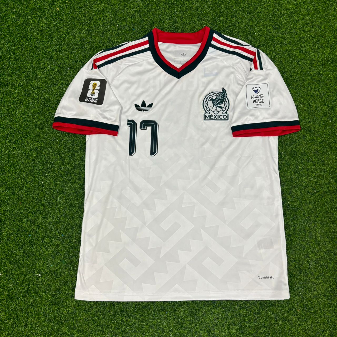Oberlin Pineda Mexico 2026 World Cup Home Green Football Jersey