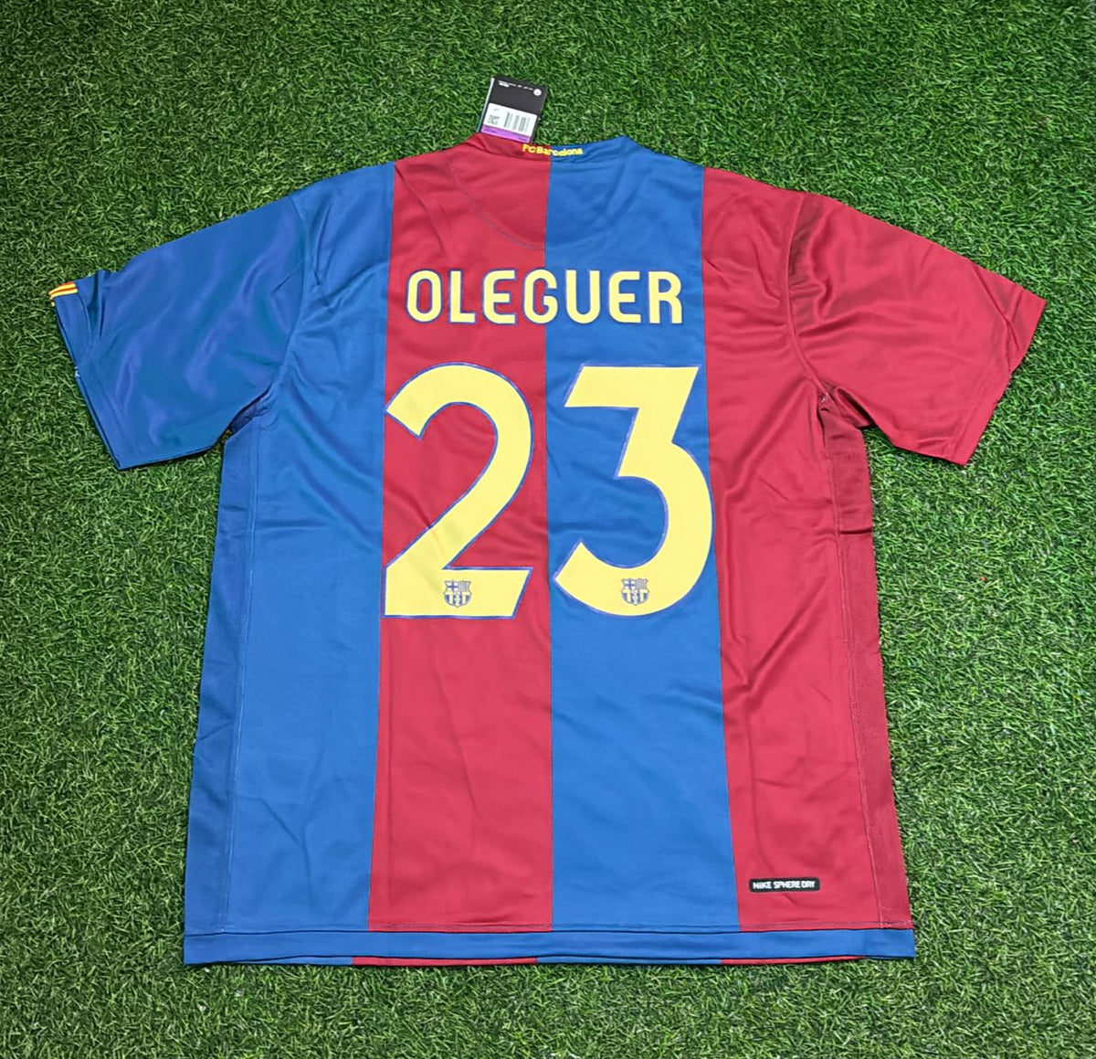 Oleguer Presas Barcelona Retro 2006-07 Jersey Maillot Trikot
