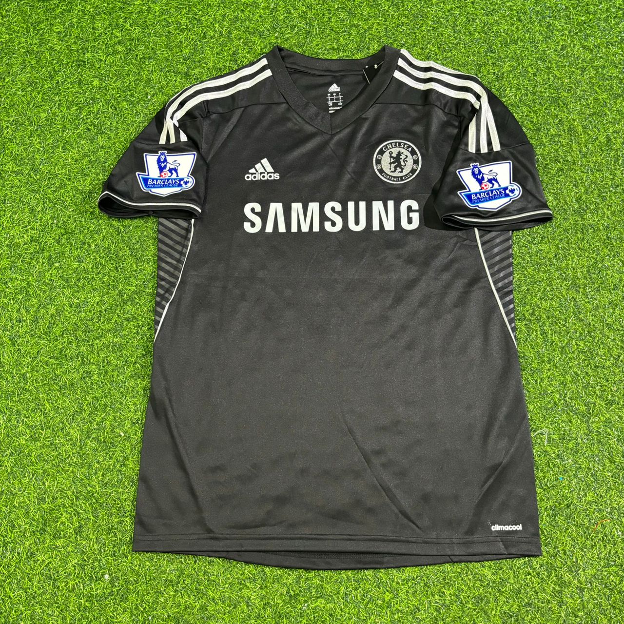 Oscar Chelsea 2013-14 Black Retro Football Jersey Kit