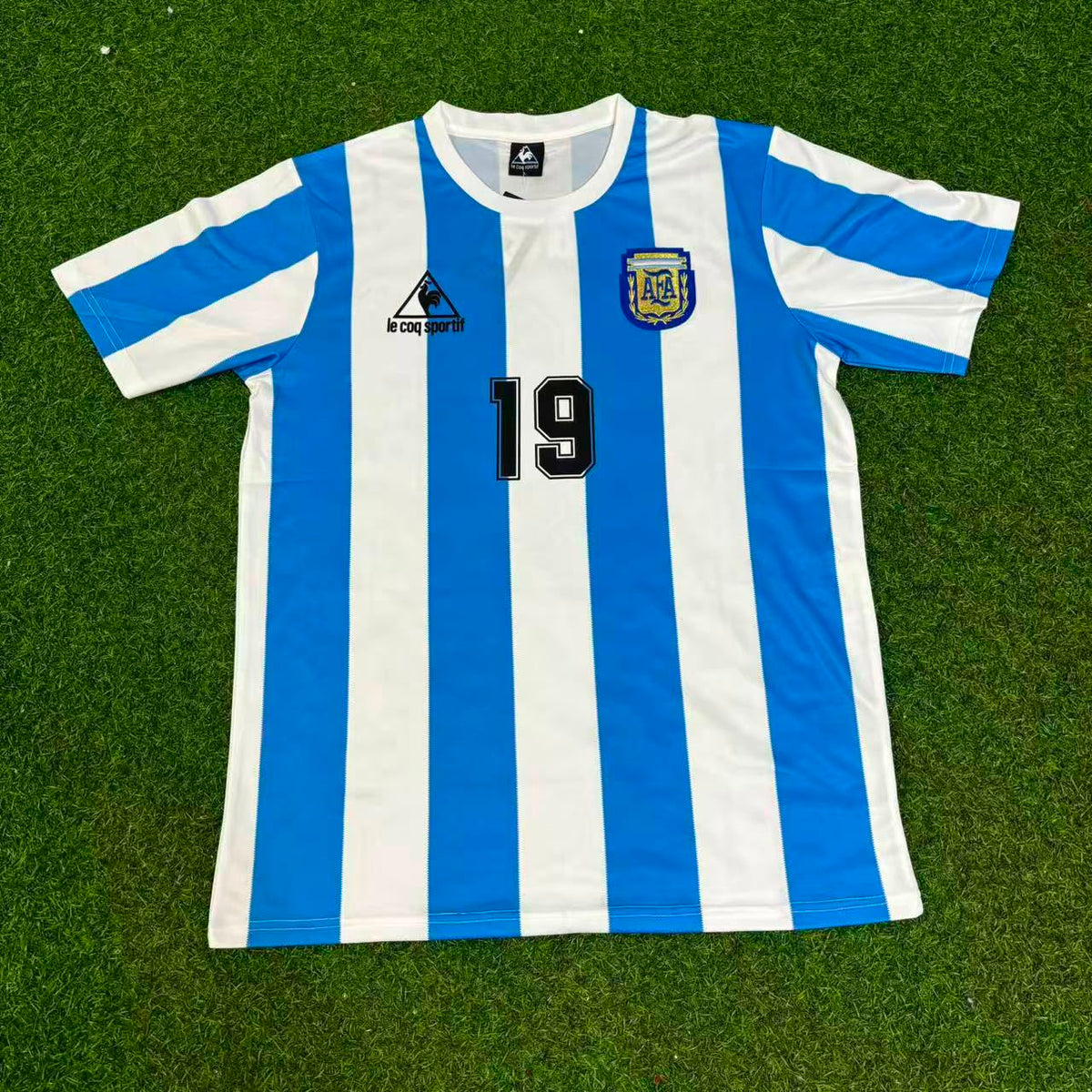 Oscar Ruggeri 19- Argentina 1986 Home Retro Football Jersey Kit