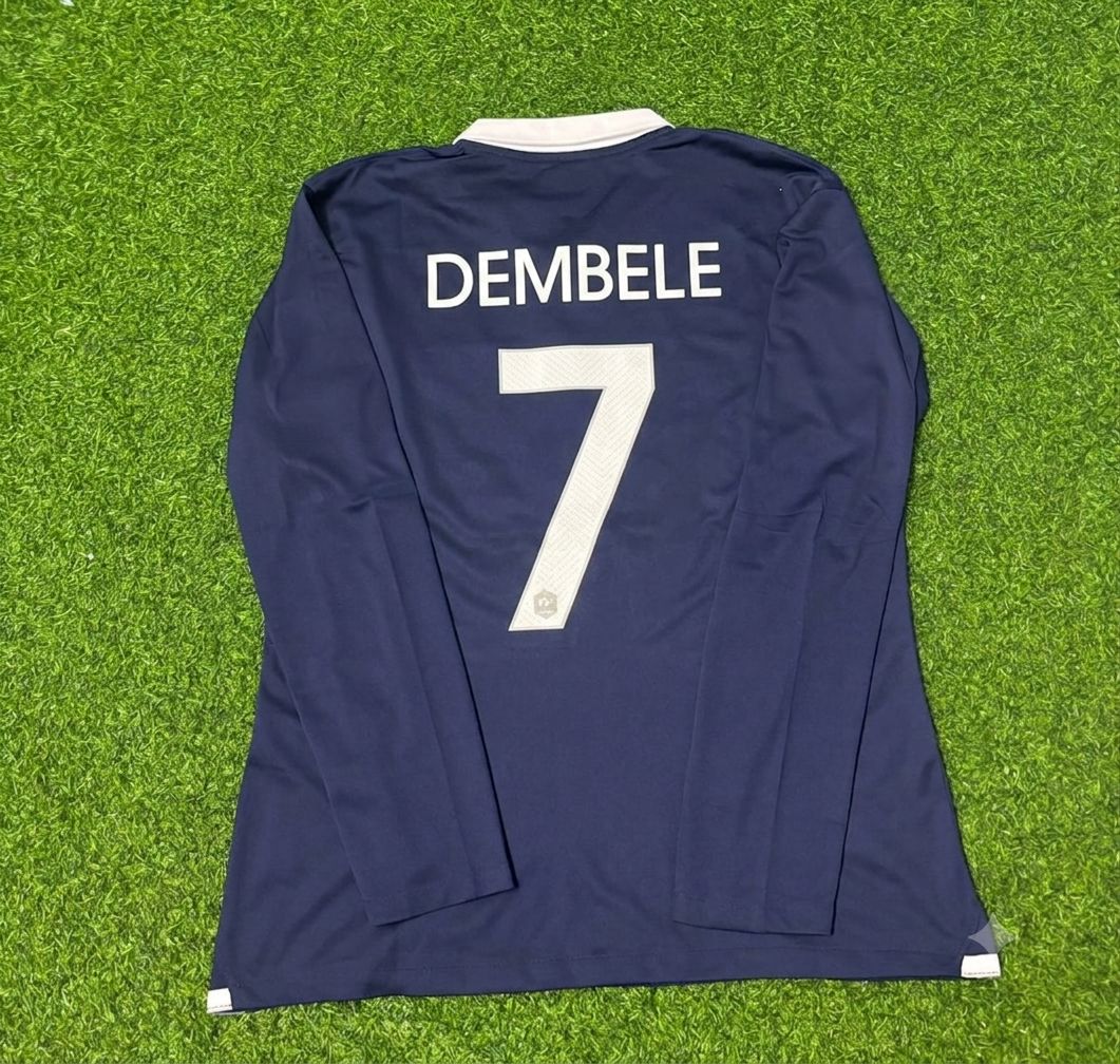 Ousmane Dembélé #7 Maillot de football manches longues France