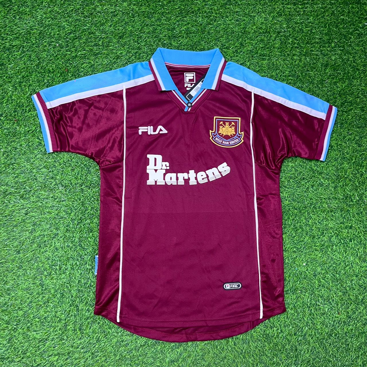 Paolo Di Canio #10 West Ham 1999-2000 Home Retro Football Jersey