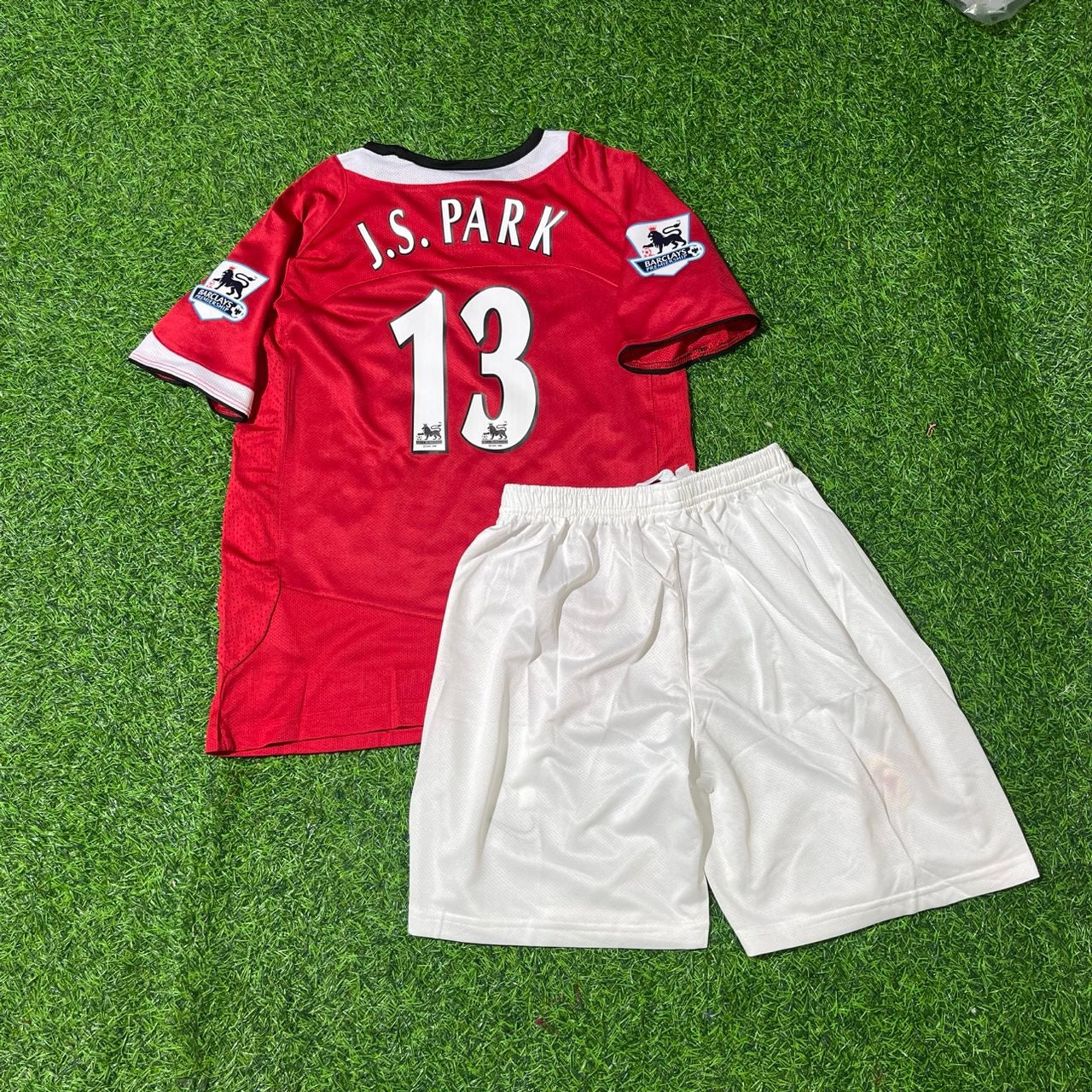 Football Jerseys Manchester United Park Ji Sung Jersey 2009/10 Manchester United Away Football Shirt (S) Nike #13 –  Football Finery