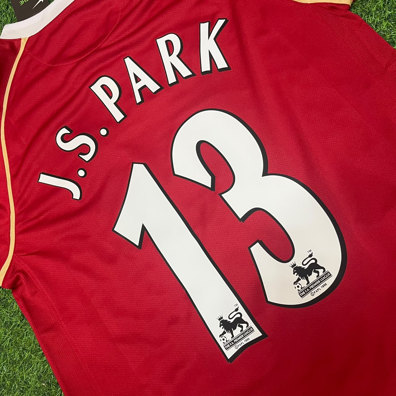 Park-Ji Sung Manchester United 2006-2007 Red Jersey Trikot