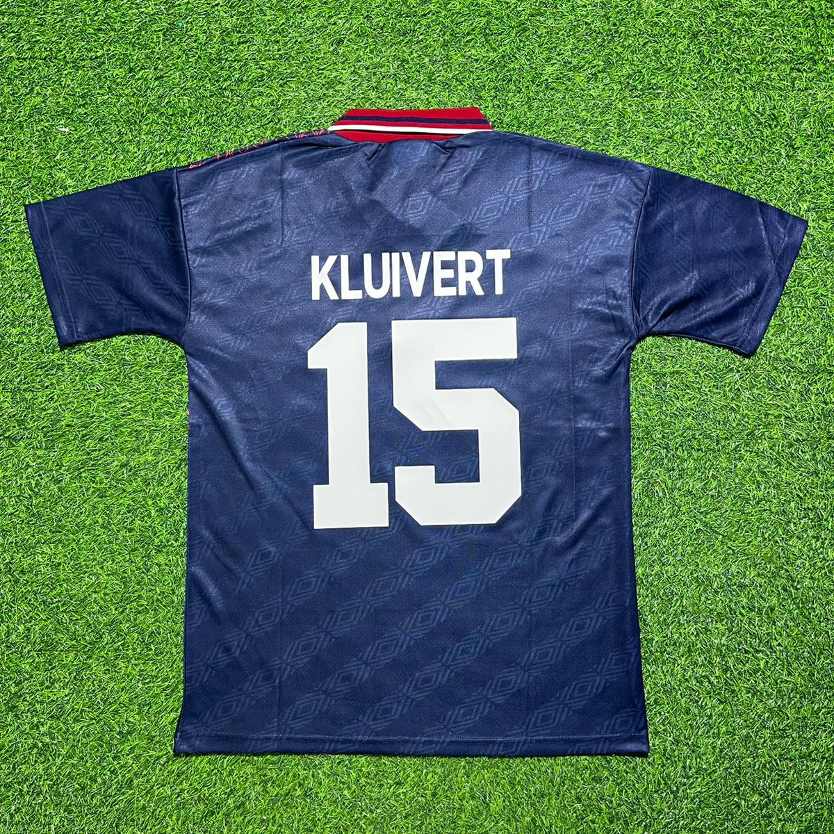 Patrick Kluivert #15 Ajax 1994 1995 Away Retro Football Jersey