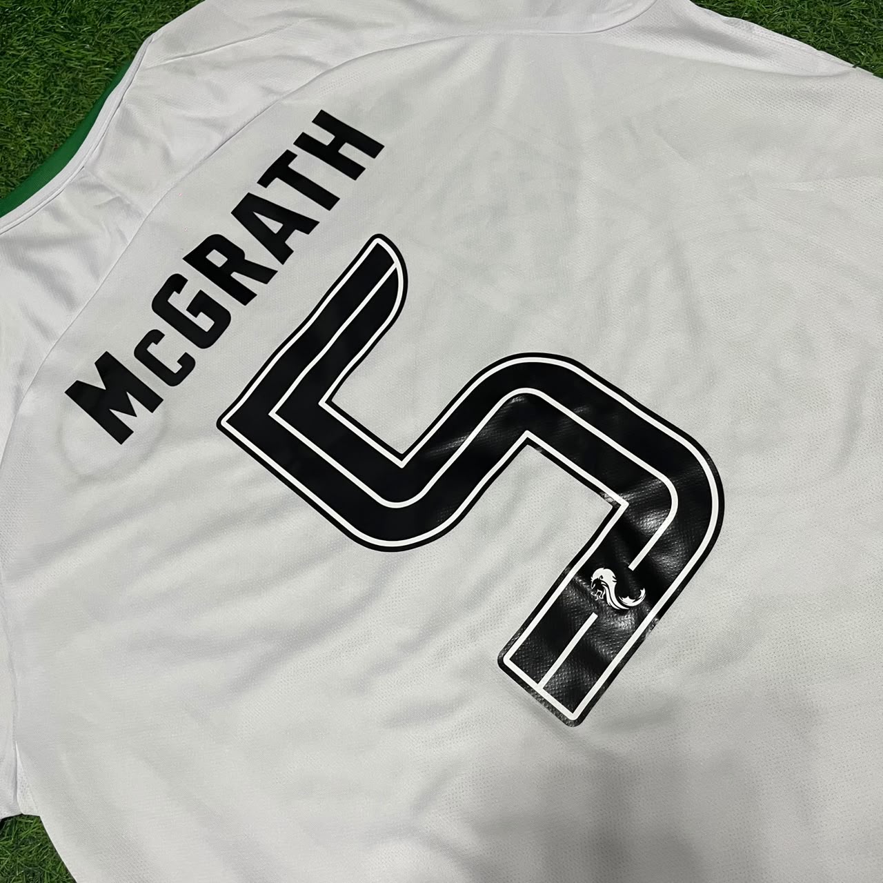 Paul McGrath 5- Ireland Vintage Special Edition White Football Jersey Kit