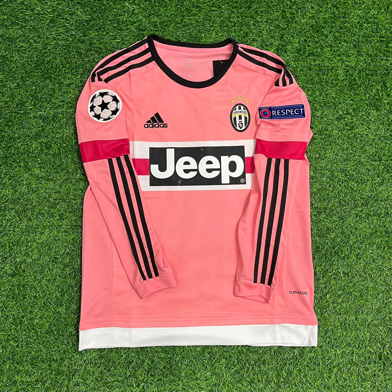 Cristiano Ronaldo Juventus Pink Retro Pink Jersey Trikot