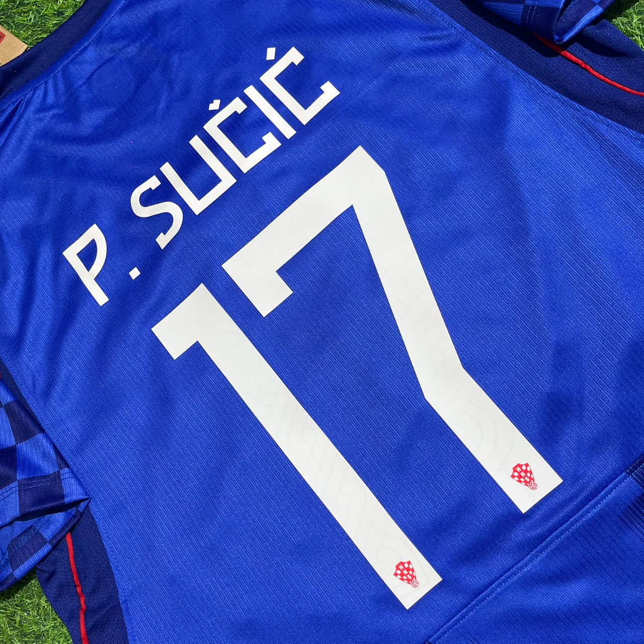 Petar Sučić Croatia 2026 World Cup Away Blue Football Jersey