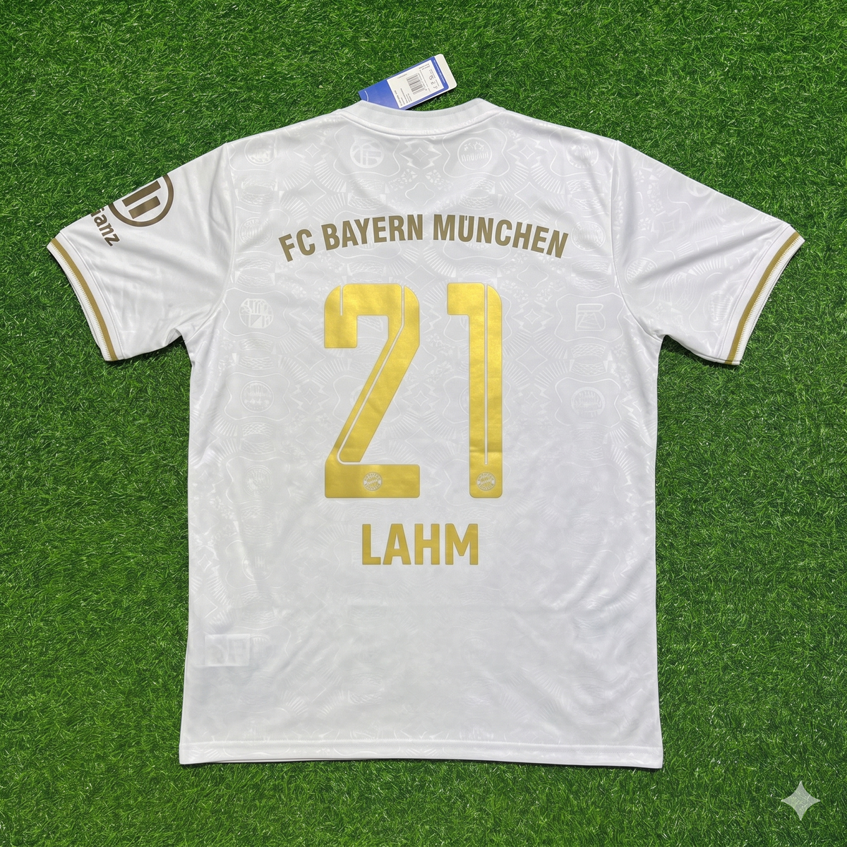 Philipp Lahm #21 FC Bayern München 125 Years Anniversary Special-Edition White Jersey
