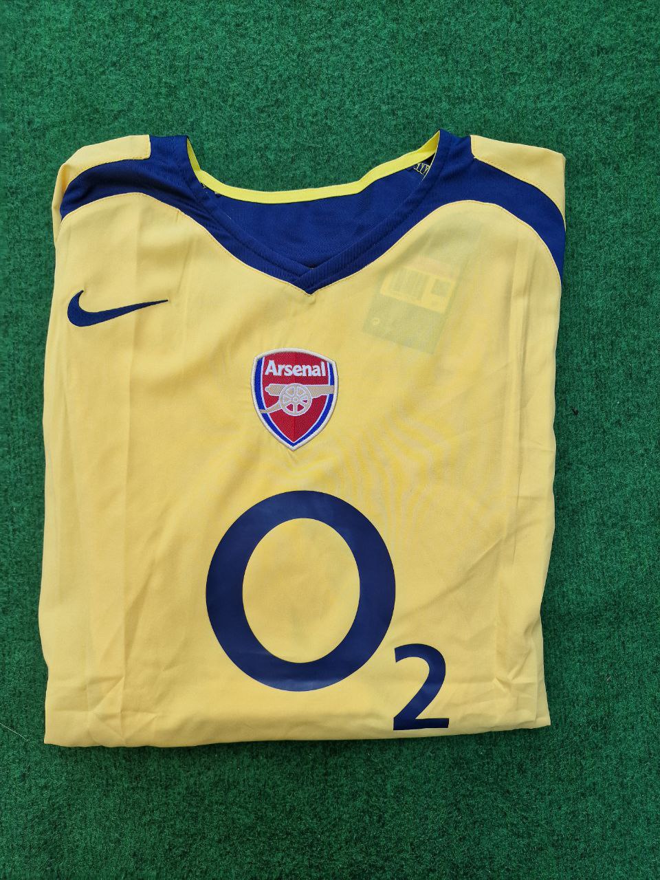 Thierry Henry 14 - Arsenal 2005/06 Yellow Retro Kit Jersey Trikot Maillot Maglia