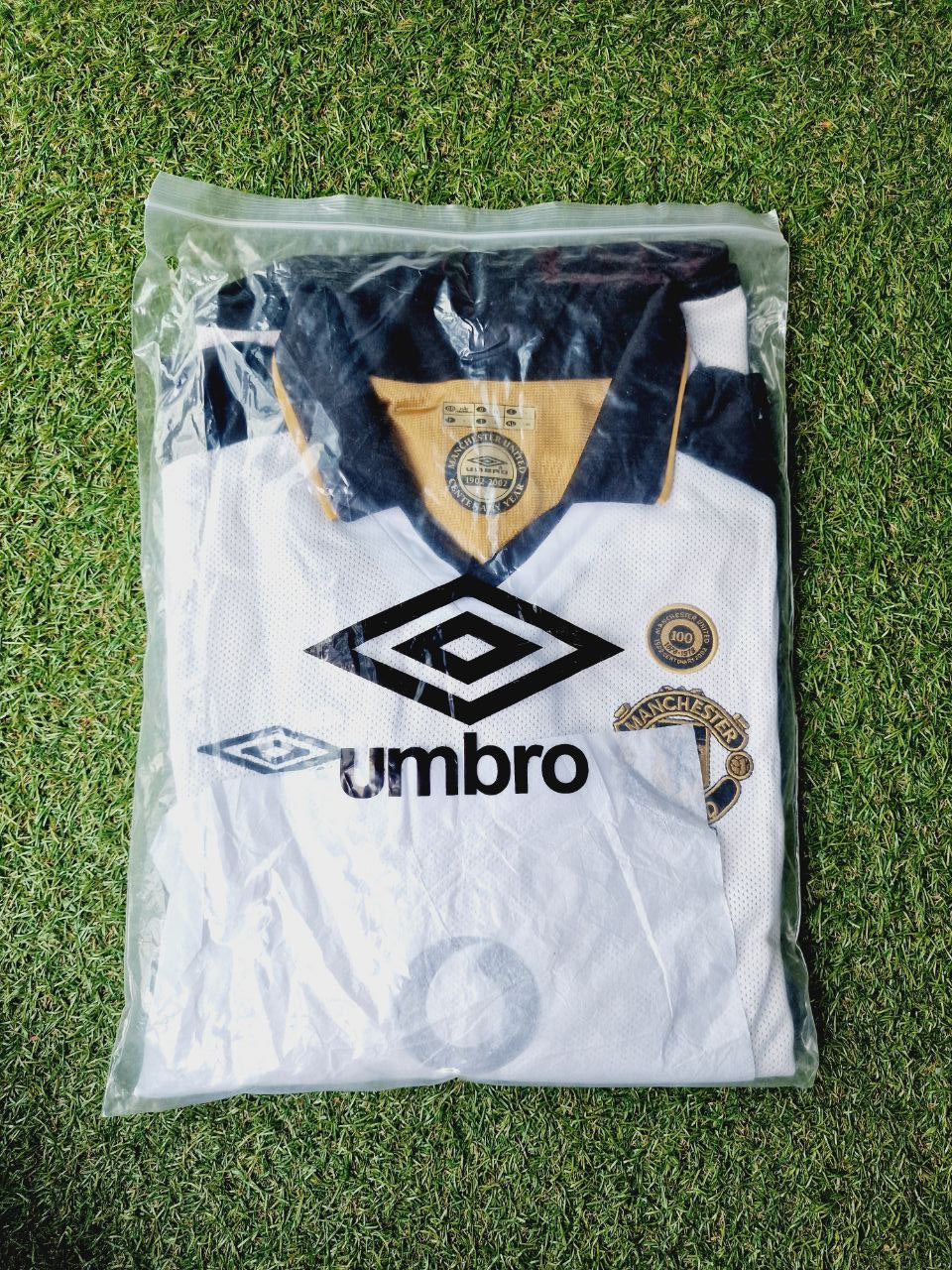 David Beckham Manchester United 01-02 Reversible Shirt Jersey Maillot Trikot Maglia Soccer Shirt