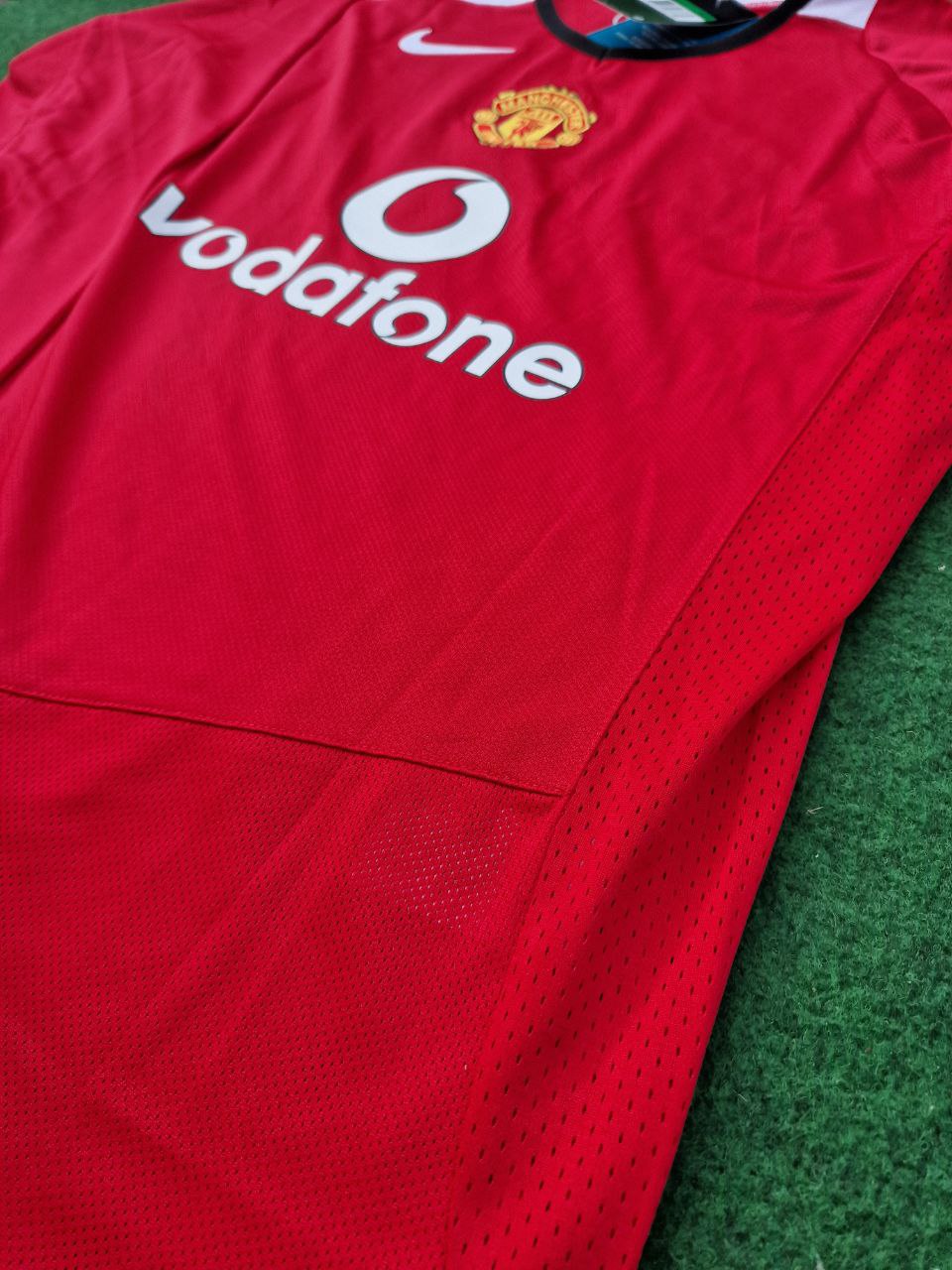 Cristiano Ronaldo Manchester United 2005 Champions League Patch Retro Kit Trikot Trikot Maillot Fußballshirt