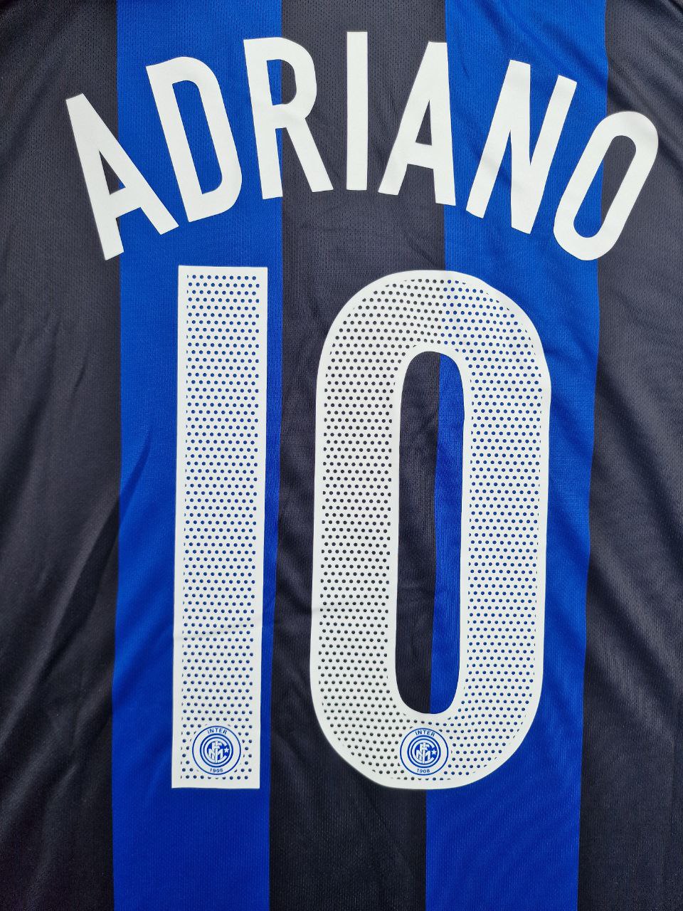 Adriano Inter Milan 2004-05 Retro Football Jersey Kit