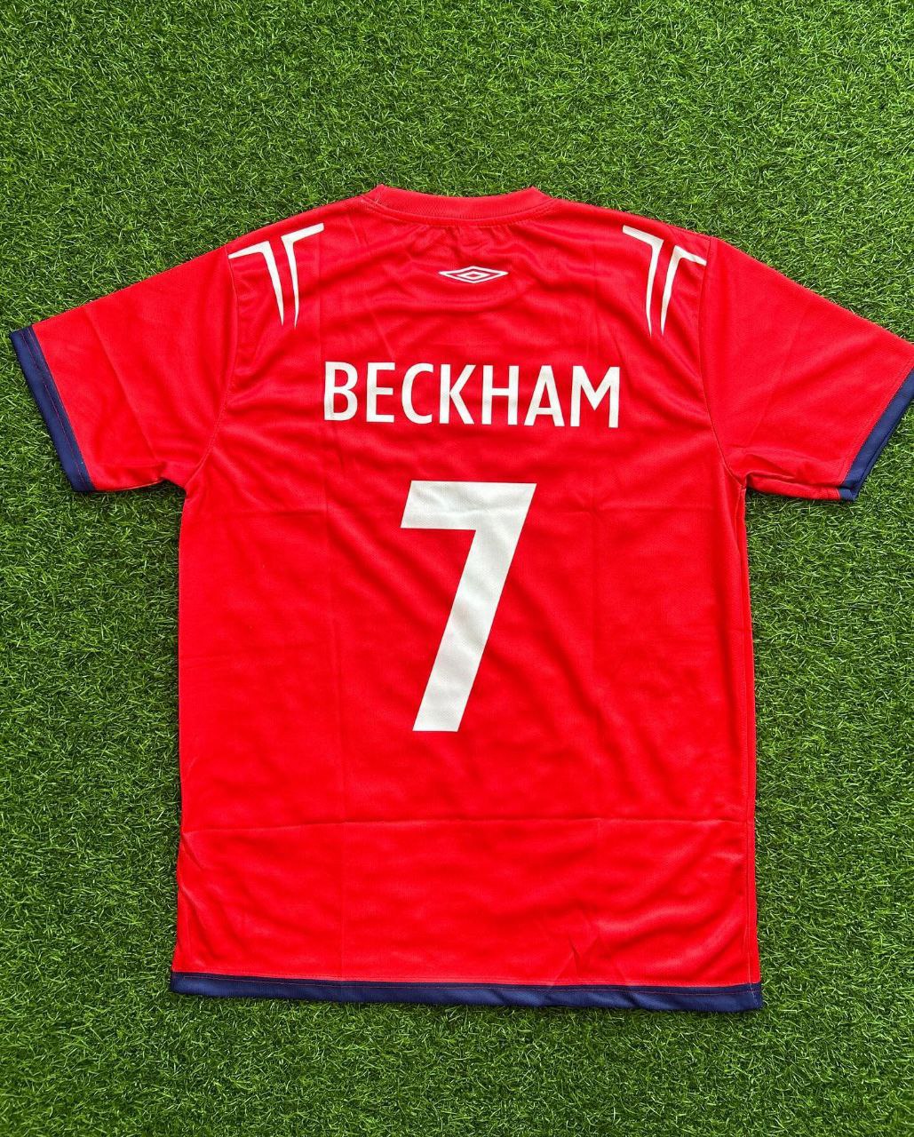 Maillot ANGLETERRE world cup 2002 UMBRO David BECKHAM vintage football shirt S Maillot ANGLETERRE world cup 2002 UMBRO David BECKHAM vintage football shirt S