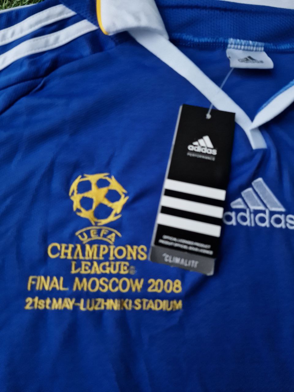Michael Ballack Chelsea 2008 Champhions League Final Jersey Trikot Soccer Shirt