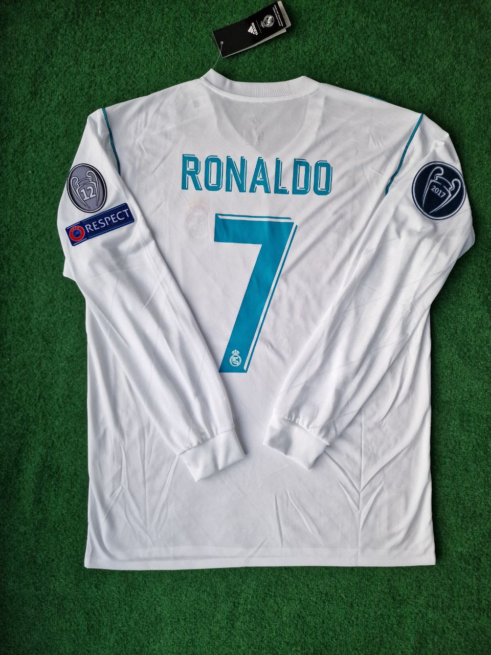 Cristiano Ronaldo Real Madrid WeiBes Retro FuBballtrikot Jersey Culture