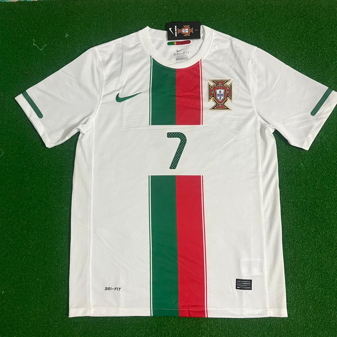 Cristiano Ronaldo Portugal 2010 World Cup Retro Jersey Trikot Maglia Soccer Shirt