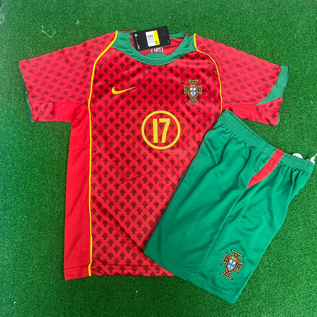 Cristiano Ronaldo Portugal 2004 Heimtrikot für Kinder – Trikot für Kinder – | KinderTrikot | Maillot Enfant Personalisierbares Fußballshirt