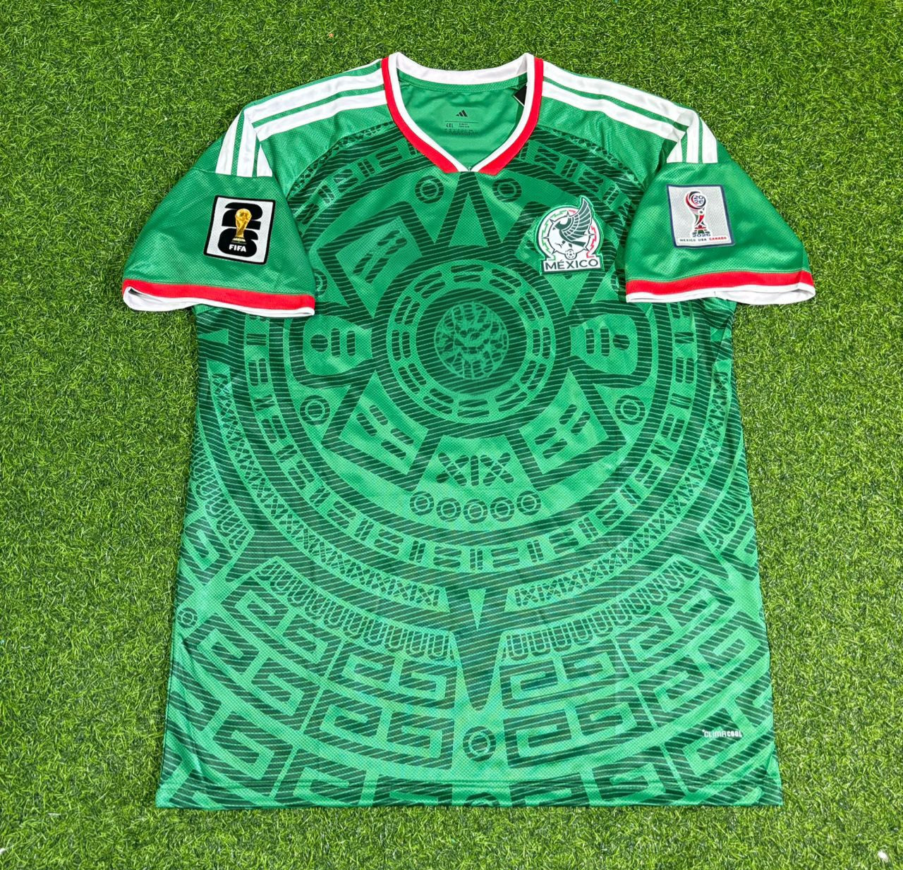 Orbelin Pineda Mexico 2026 World Cup Home Green Football Jersey