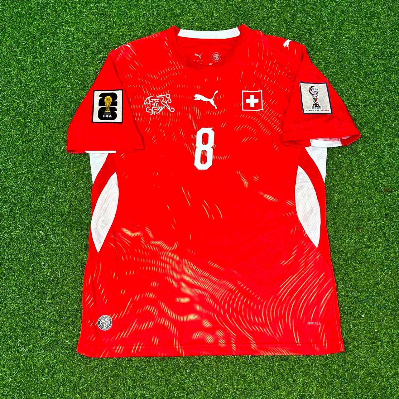 Remo Freuler - Switzerland 2026 World Cup Kit Jersey Trikot Maillot