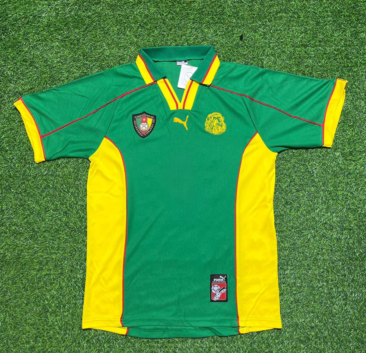 Eric-Maxim Choupo-Moting Cameroon Retro Football Jersey