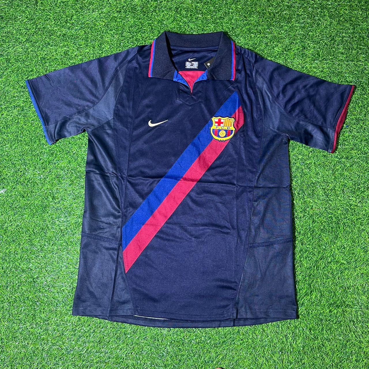 Rivaldo Barcelona Retro 1997 Season Retro Football Jersey Trikot
