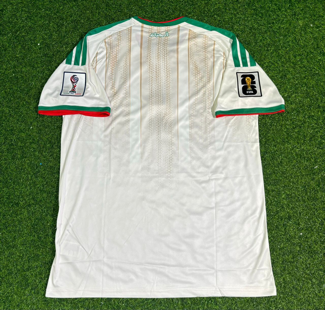 Algerien WM 2026 weißes Fußballtrikot