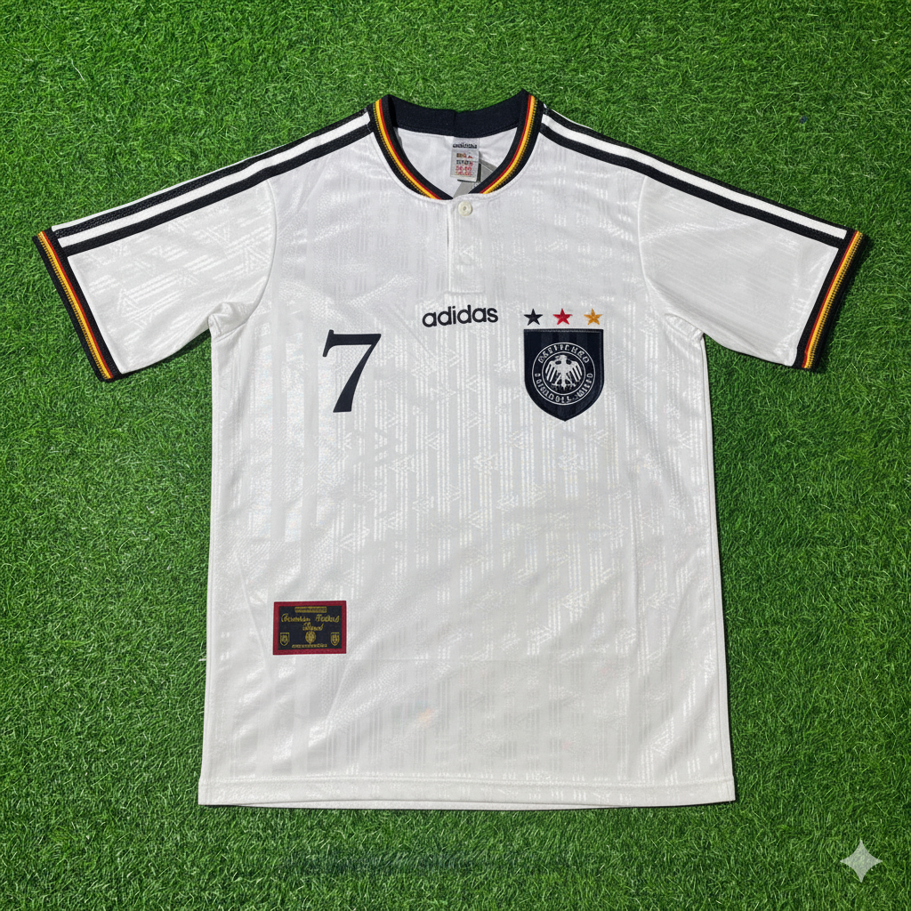 Andreas Möller Deutschland EM 1996 Finale Heim Retro Fußballtrikot Set